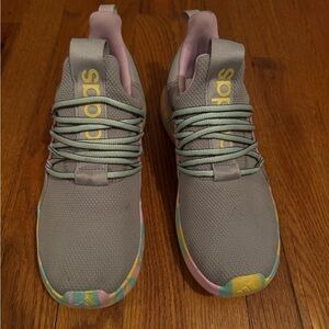Adidas Lite Racer Adapt Kids Size 7/Womens Size 9